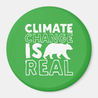 Climate Change Is Real Global Warming Polar Bear