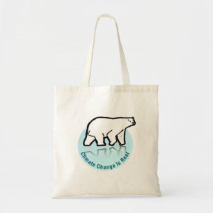 Climate change is real tote bag