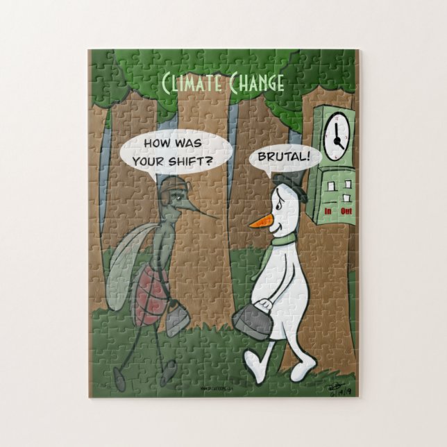 Climate Change Jigsaw Puzzle (Vertical)
