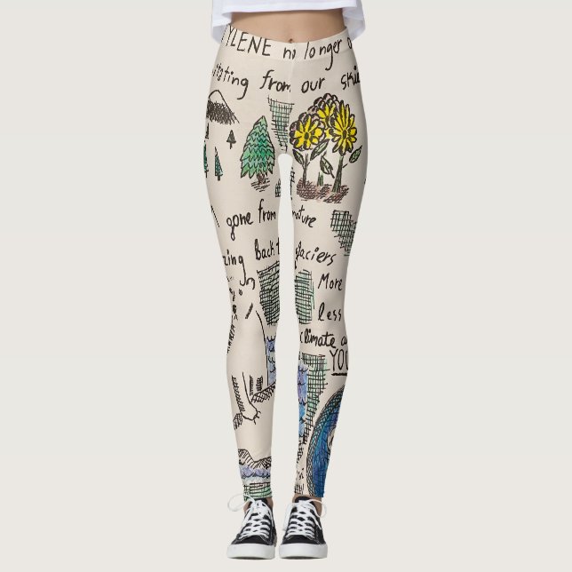 Climate Change Leggings (Devant)