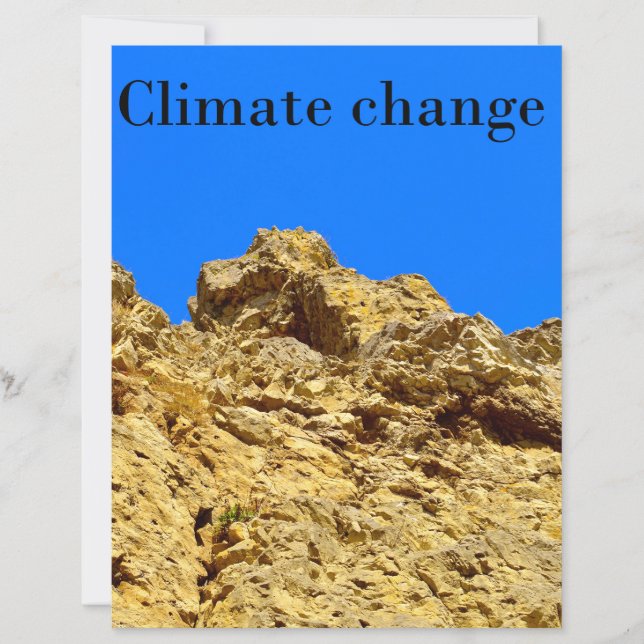 Climate Change look after the environment  (Front)