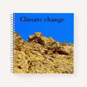Climate Change look after the environment Notebook