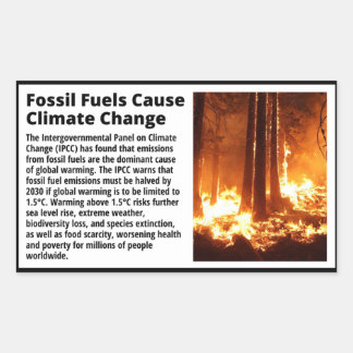 Climate Change Warning Label