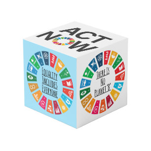 Climate. Global Goals for Sustainable Development Cube