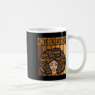 Climate Health Researcher Black History Month Prid Coffee Mug