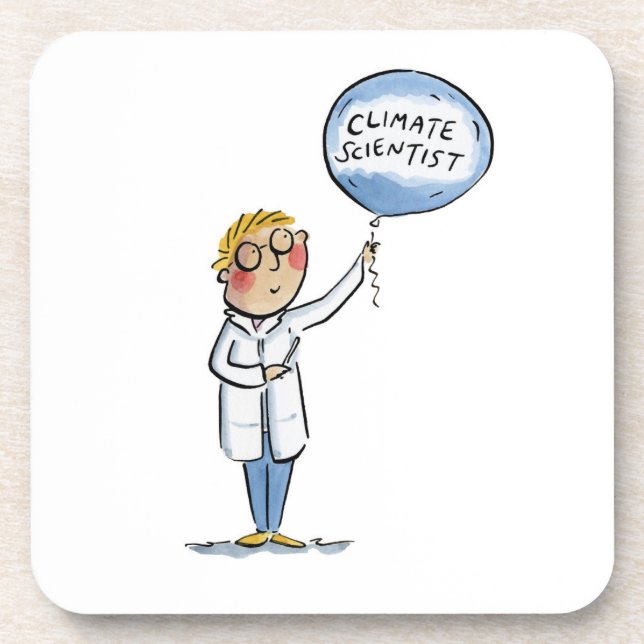 Climate Scientist Coaster (Front)