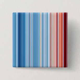 Climate Stripes Button (pin)