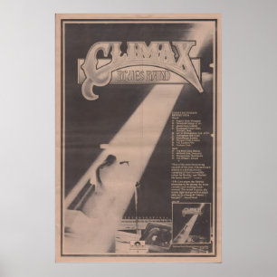 CLIMAX BLUES Band Poster - 1973 original NME