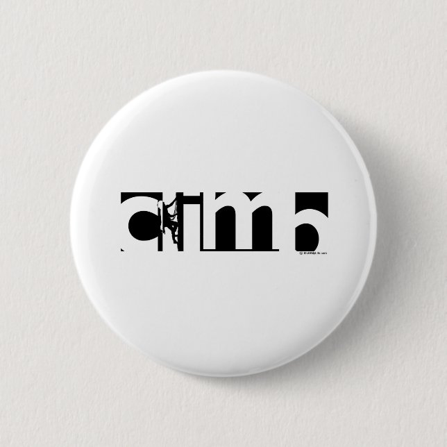 Climb 2 Inch Round Button (Front)