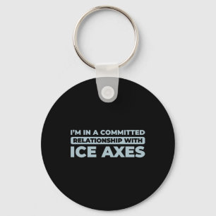 Climb - Climber Ice Climbing _2 Keychain