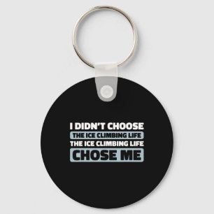 Climb Climber - Ice Climbing Keychain