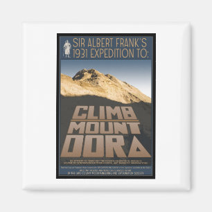 Climb Mount Dora magnet
