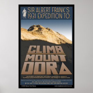 Climb Mount Dora poster
