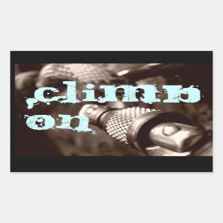 climb on sticker
