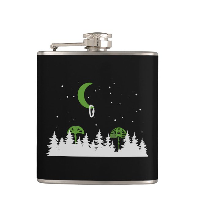 Climb Outside Camalot Cams Hip Flask (Front)