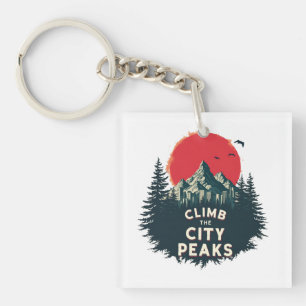 Climb The City Peaks – Mountaineer Adventures Awai Keychain
