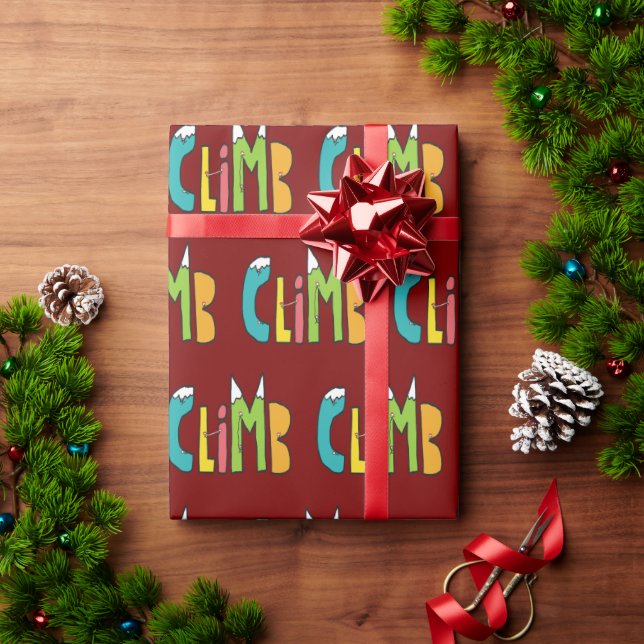 Climb Wrapping Paper (Holiday Gift)