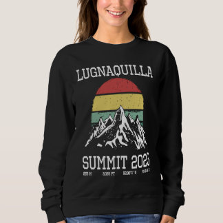 Climbed Lugnaquilla Summit 2023 Sun Wicklow Irelan Sweatshirt