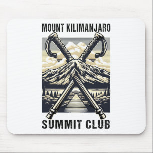 Climbed Mount Kilimanjaro Summit Club Hike Tanzani Mouse Pad