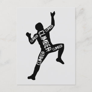 Climber Postcard