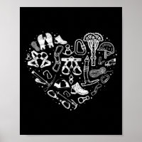 Climber Rock Climbing Equipment Girl Heart