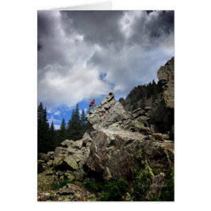 Climber - Weminuche Wilderness - Colorado