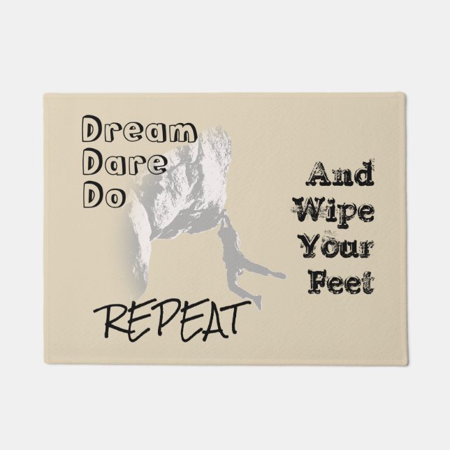 Climber's Creed Doormat (Front)