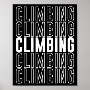 Climbing _2  poster