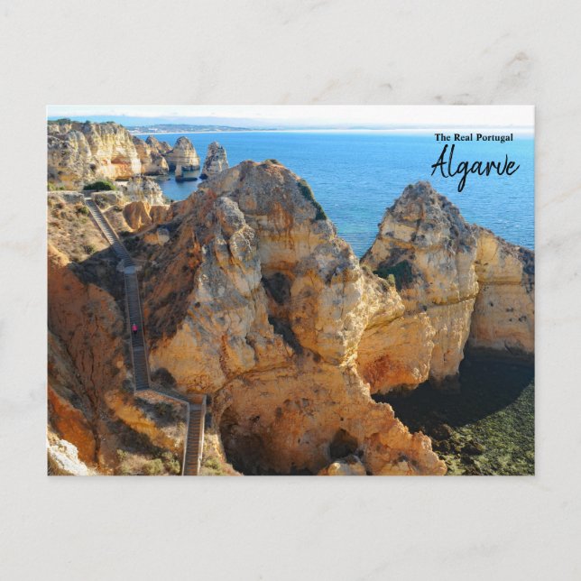 Climbing Algarve Portugal Postcard (Front)
