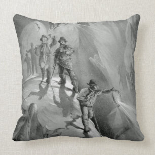 Climbing at Night, from 'Ten Scenes in the Last As Throw Pillow