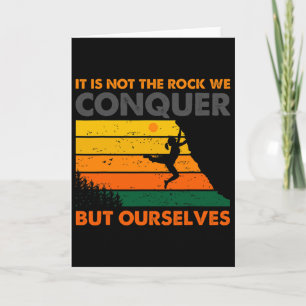 Climbing Bouldering Climber Mountain Climber Rock  Card