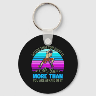 Climbing Bouldering Climber Mountain Climber Rock Keychain