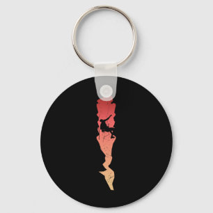 Climbing Bouldering Freeclimbing Retro Vintage Keychain
