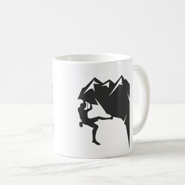Climbing   coffee mug (Front Right)