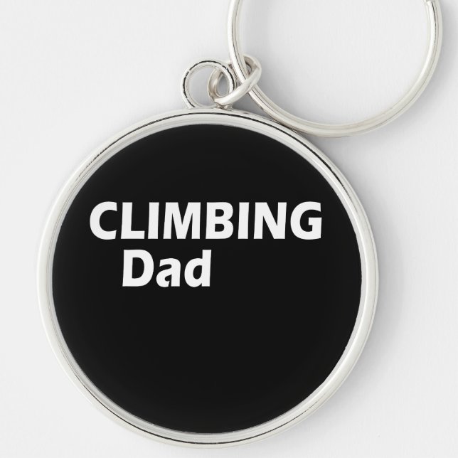 climbing dad keychain (Front)