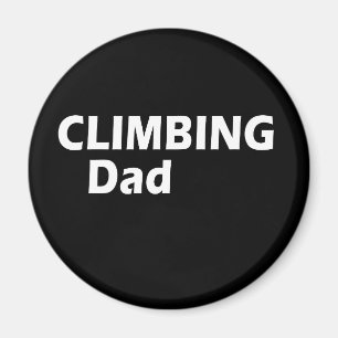 climbing dad magnet