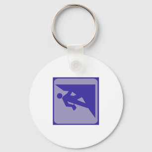 Climbing Icon - Guy Keychain