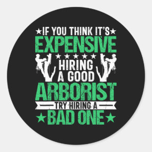 Climbing If You Think It’s Expensive Hiring A Good Classic Round Sticker
