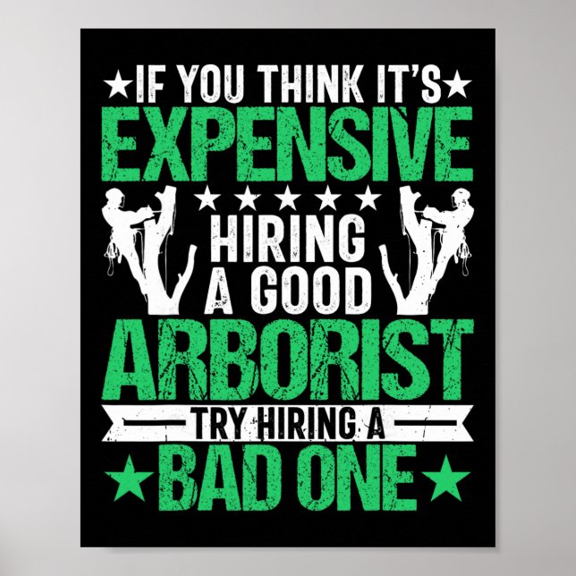 Climbing If You Think It’s Expensive Hiring A Good Poster (Front)