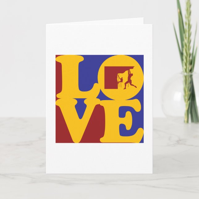 Climbing Love Card (Front)