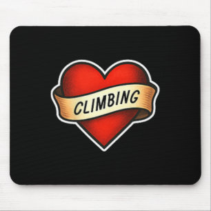 Climbing-lovers Climber Mouse Pad