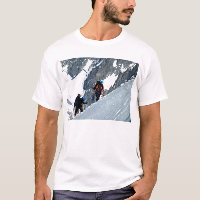 Climbing Mont Blanc T-Shirt (Front)