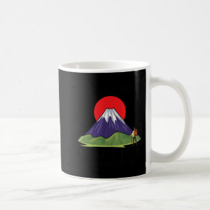 Climbing Mount Fuji  Coffee Mug