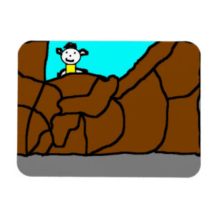 Climbing Mountain magnet