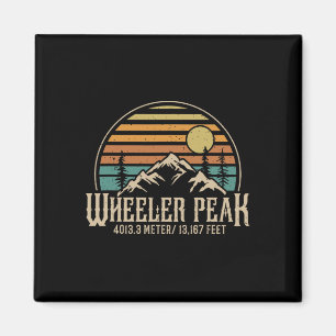 Climbing New Mexico Hiking Mountain Wheeler Peak Magnet