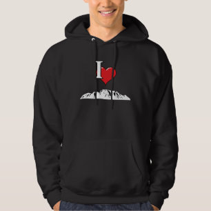 Climbing Rock Mountains Climber Climb Gift Idea Hoodie