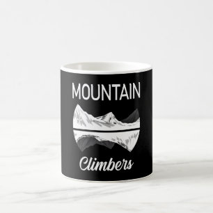 Climbing Rock Mountains Hiking Climber Gift Idea Coffee Mug