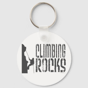 Climbing Rocks Keychain