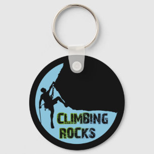 Climbing Rocks Keychain