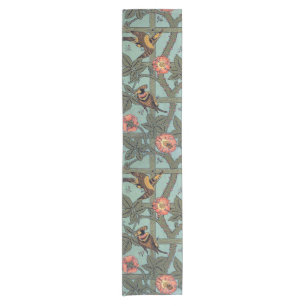 Climbing Rose & Small Bird, William Morris Short Table Runner